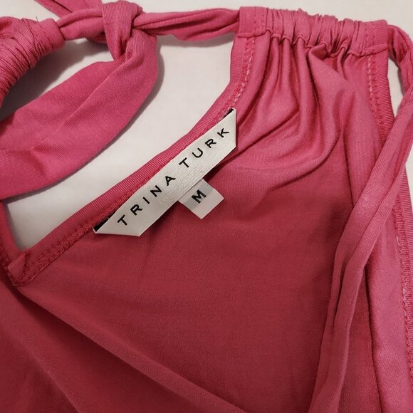 Trina Turk Nob Hill Pink Romper - Picture 12 of 12